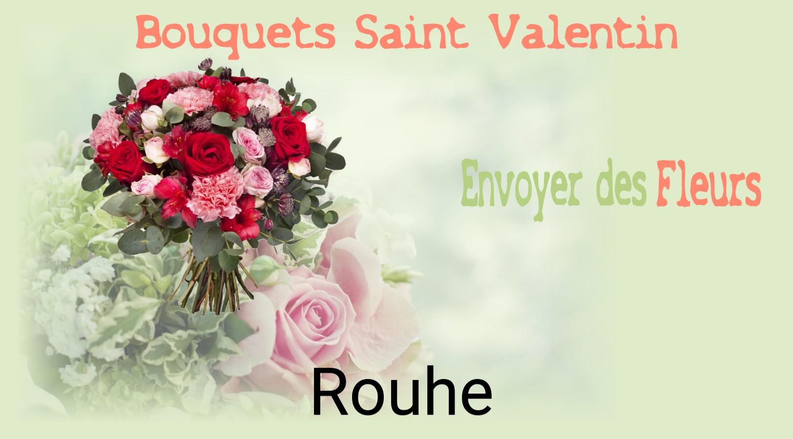 Roses de Saint-Valentin livrées à Rouhe